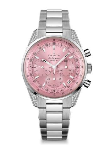 Review Zenith Chronomaster Original Pink Replica Watch 16.3202.3600/33.M3200